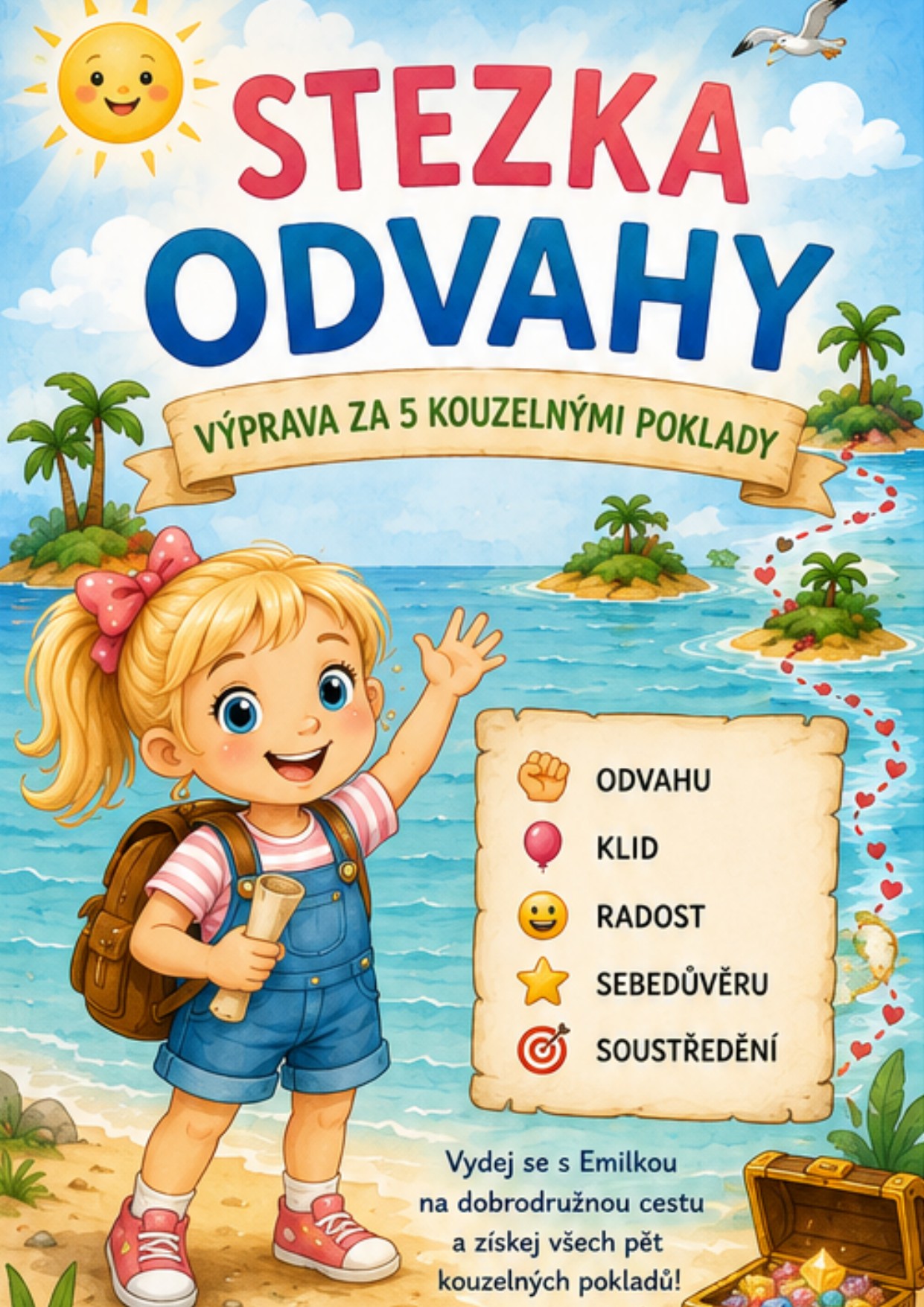 Stezka odvahy – interaktivní PDF pro děti